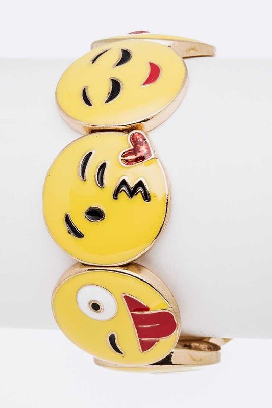 Emoji Stretch Bracelet - Loving It Shop