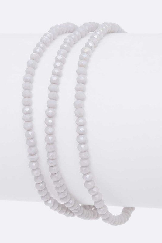 BEADED STRETCH BRACELET - Loving It Shop
