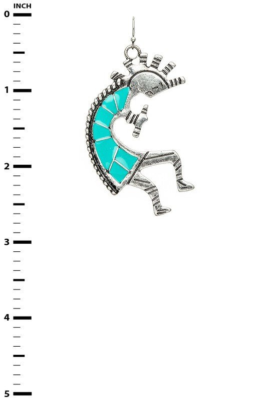 Native Folk Dancer Drop Iconic Earrings - Loving It Shop