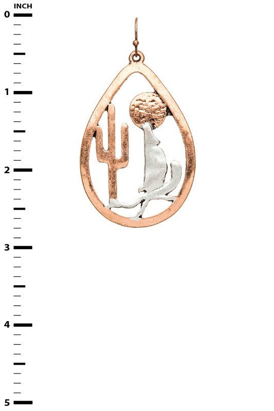 Dessert Theme Cactus Cutout Iconic Earrings - Loving It Shop