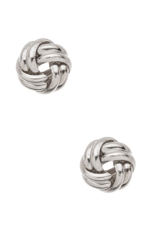 Love Knot Stud Earrings - Loving It Shop