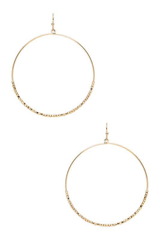 Iconic Ring Ring Drop Petite Nuggets Earrings - Loving It Shop
