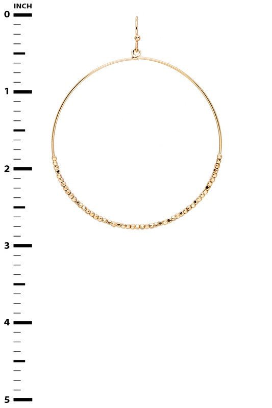 Iconic Ring Ring Drop Petite Nuggets Earrings - Loving It Shop