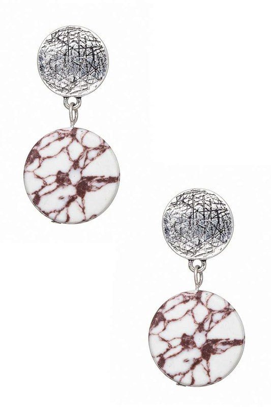 Stone Drop Fashion Earrings - Loving It Shop