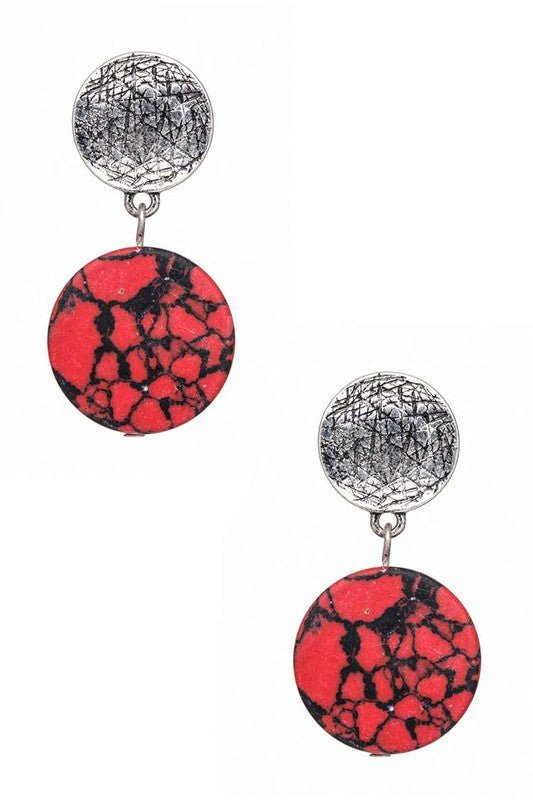Stone Drop Fashion Earrings - Loving It Shop