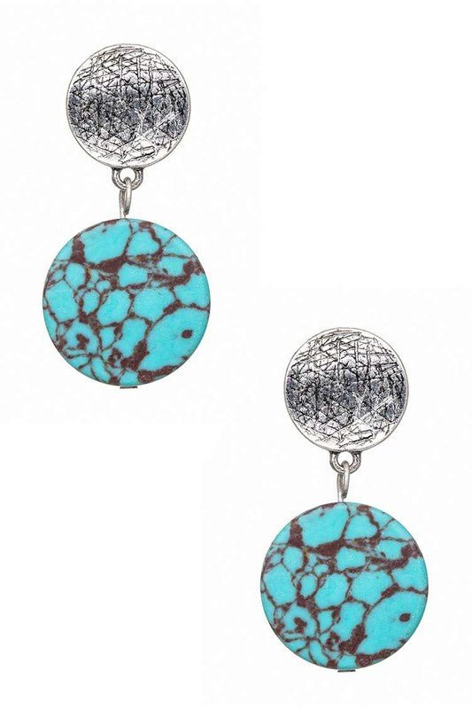 Stone Drop Fashion Earrings - Loving It Shop