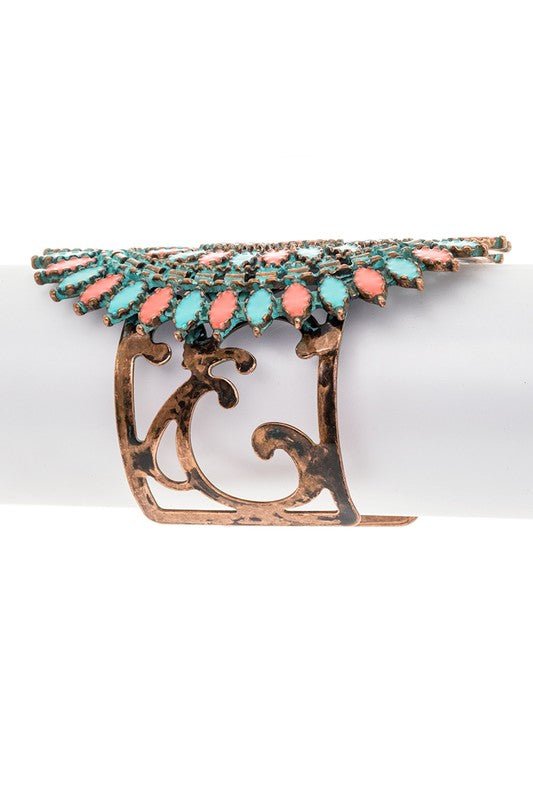 Iconic Western Oversize Open Cuff - Loving It Shop