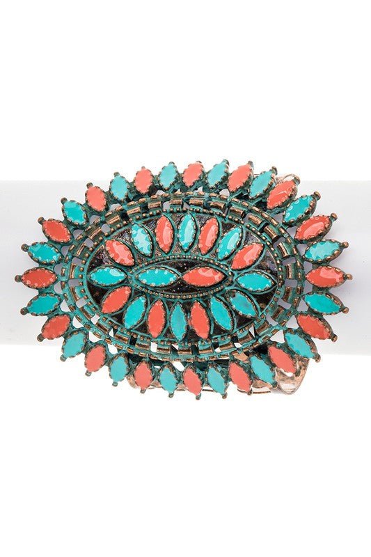 Iconic Western Oversize Open Cuff - Loving It Shop