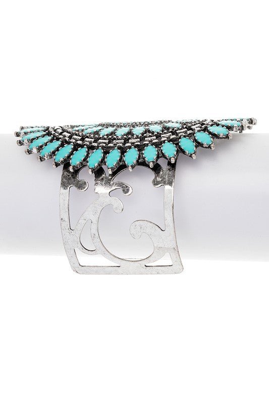 Iconic Western Oversize Open Cuff - Loving It Shop