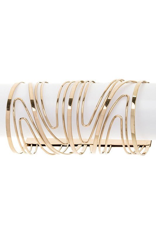 Oversize Wired Arm Cuff - Loving It Shop