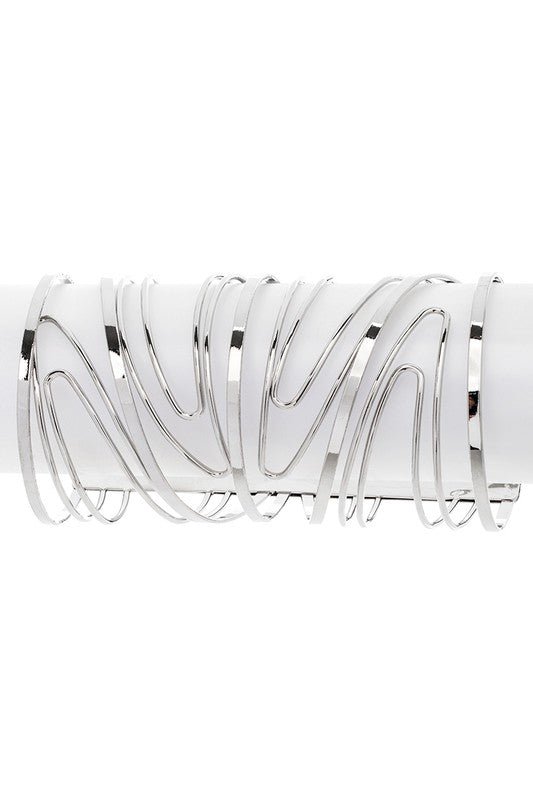 Oversize Wired Arm Cuff - Loving It Shop