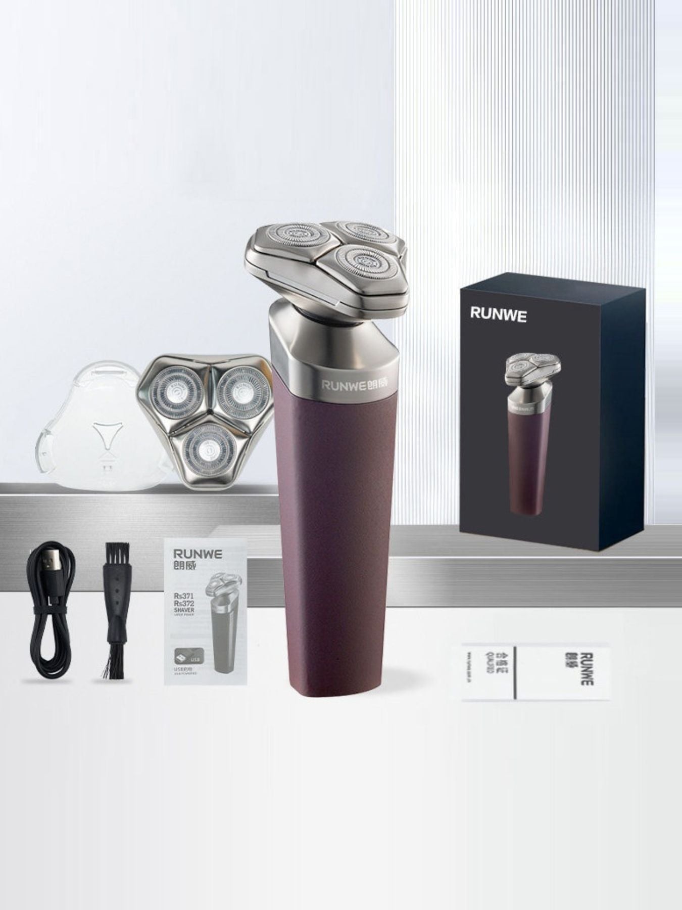 Rechargeable Rotary Shaver - Loving It Shop