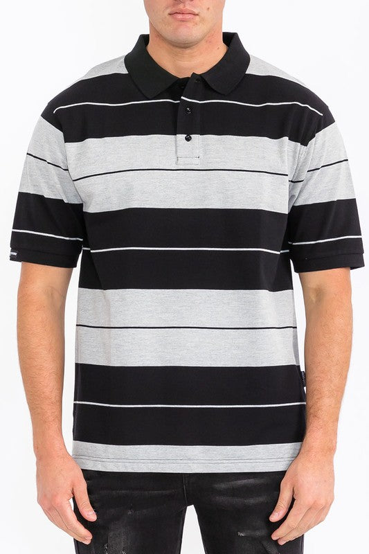 Old School Pique Polo Shirt