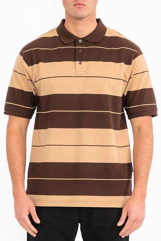 Old School Pique Polo Shirt