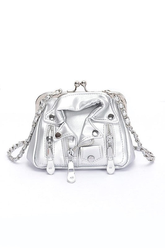 Fashion Handbag Leather Jacket Swing Bag Stylish Iconic Design