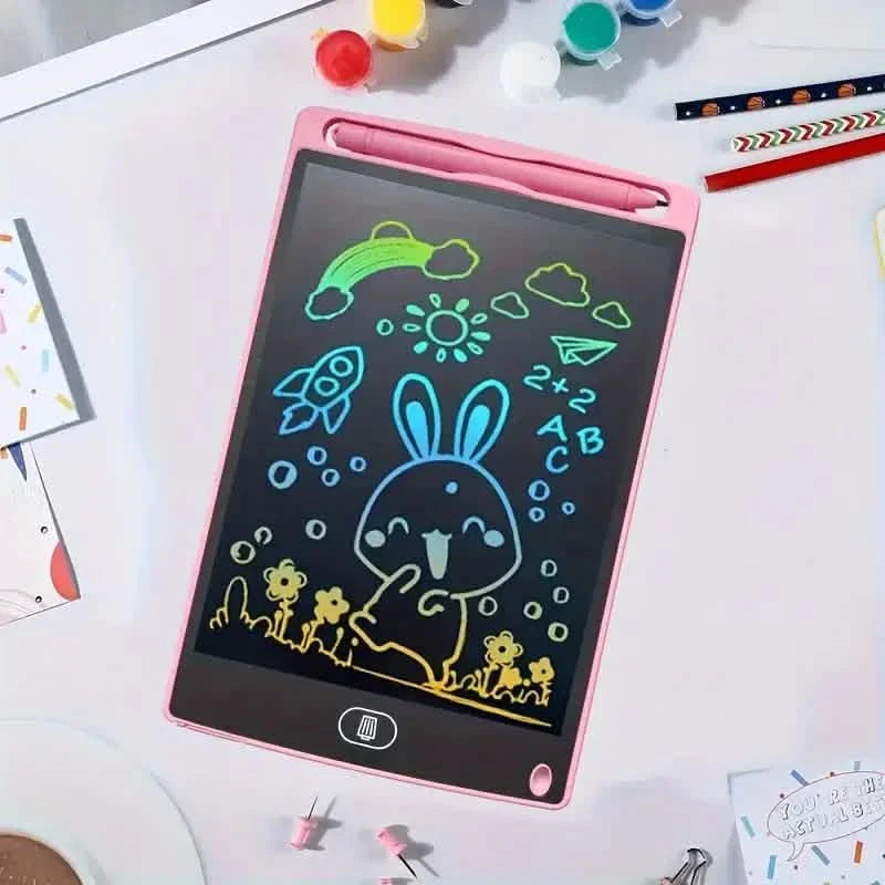 Digital LCD Writing Tablet with Stylus Pen – Reusable Wipeable Dry-Erase Doodle &amp; Drawing Board