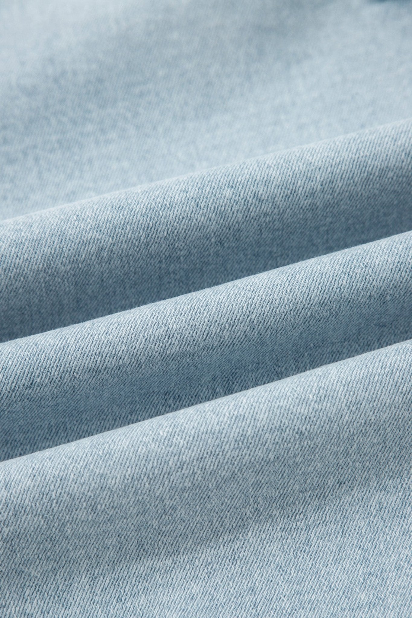 Beau Blue Frayed Cropped Straight Jeans - Loving It Shop