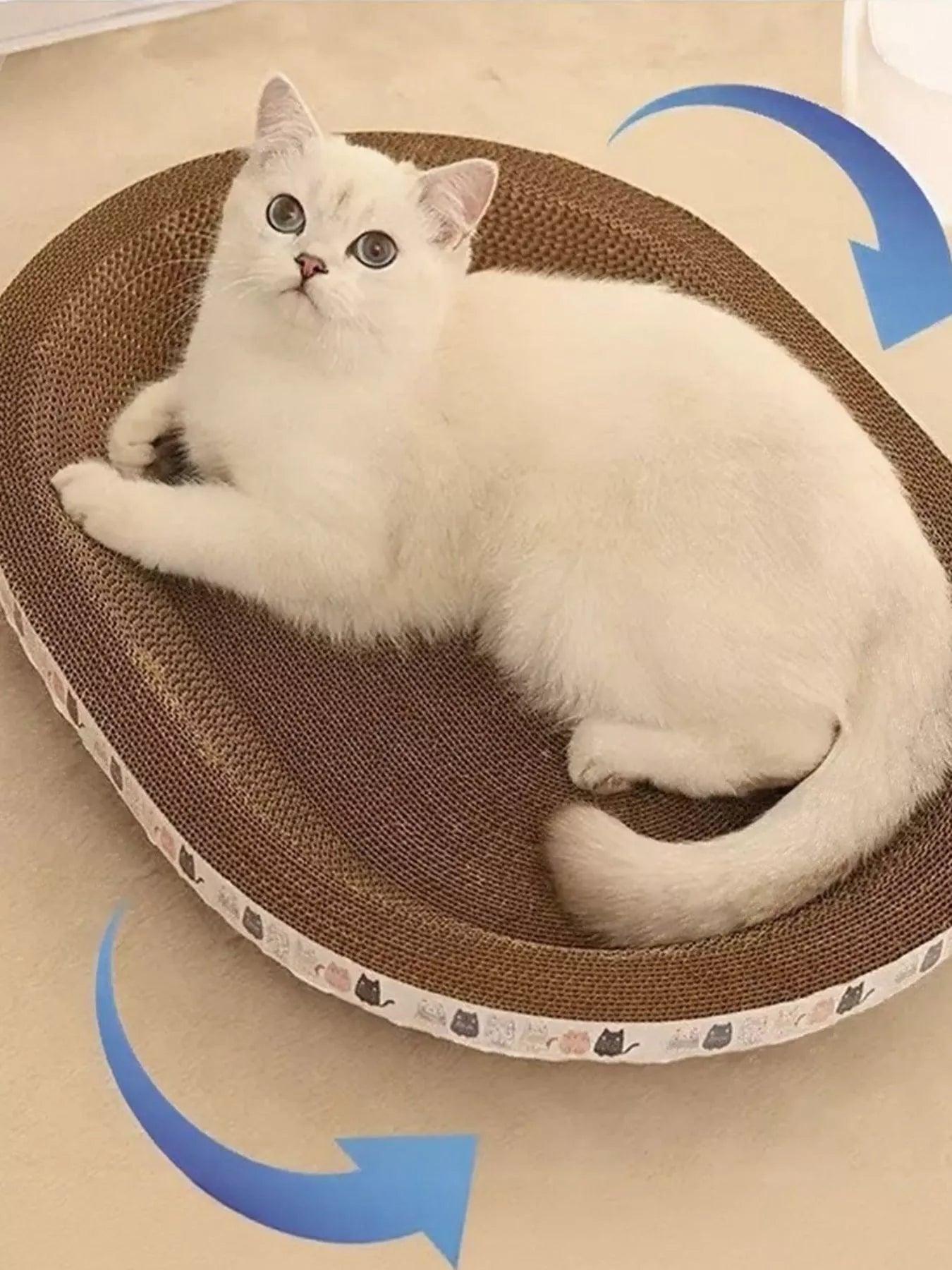Wear - Resistant Cat Scratching Lounge Bed - Loving It Shop