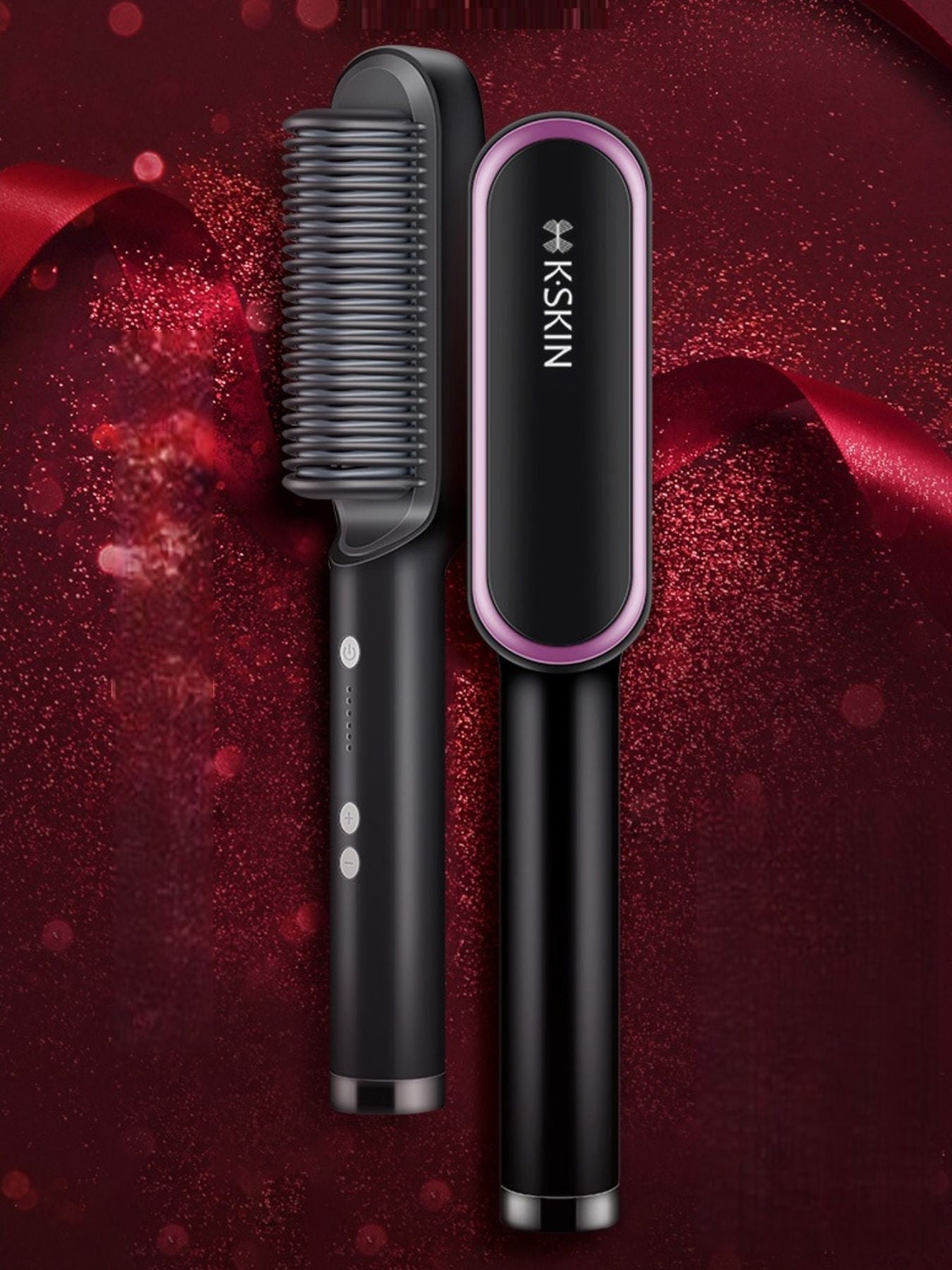 Heated Hair Straightening Comb - Loving It Shop
