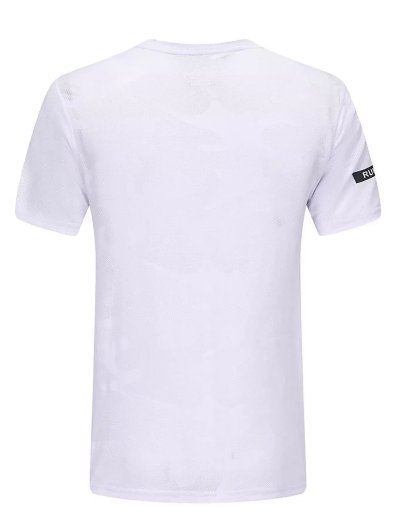 Men's Round Neck Short Sleeve Active T-Shirt