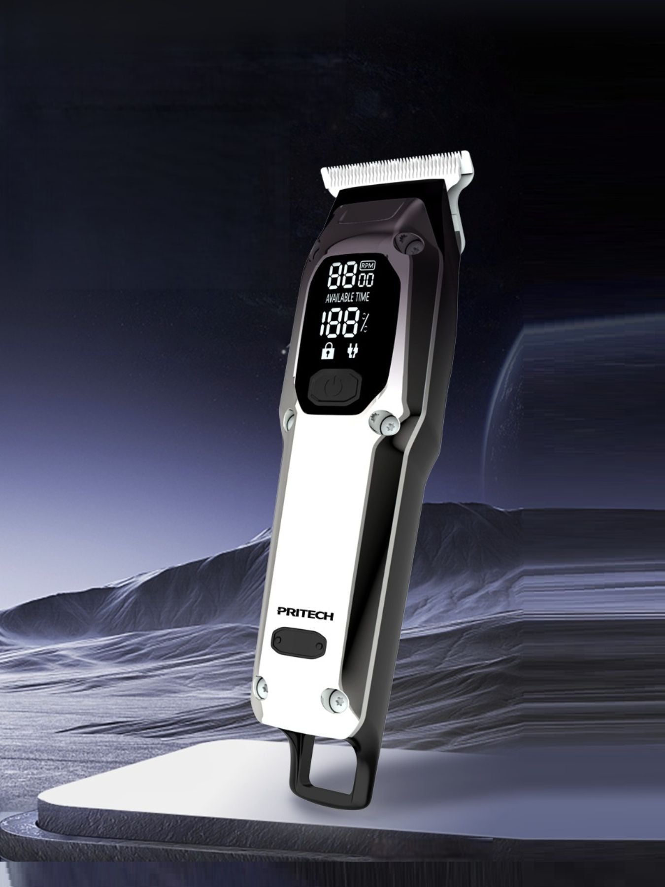 Cordless Hair Clipper with LED Display - Loving It Shop