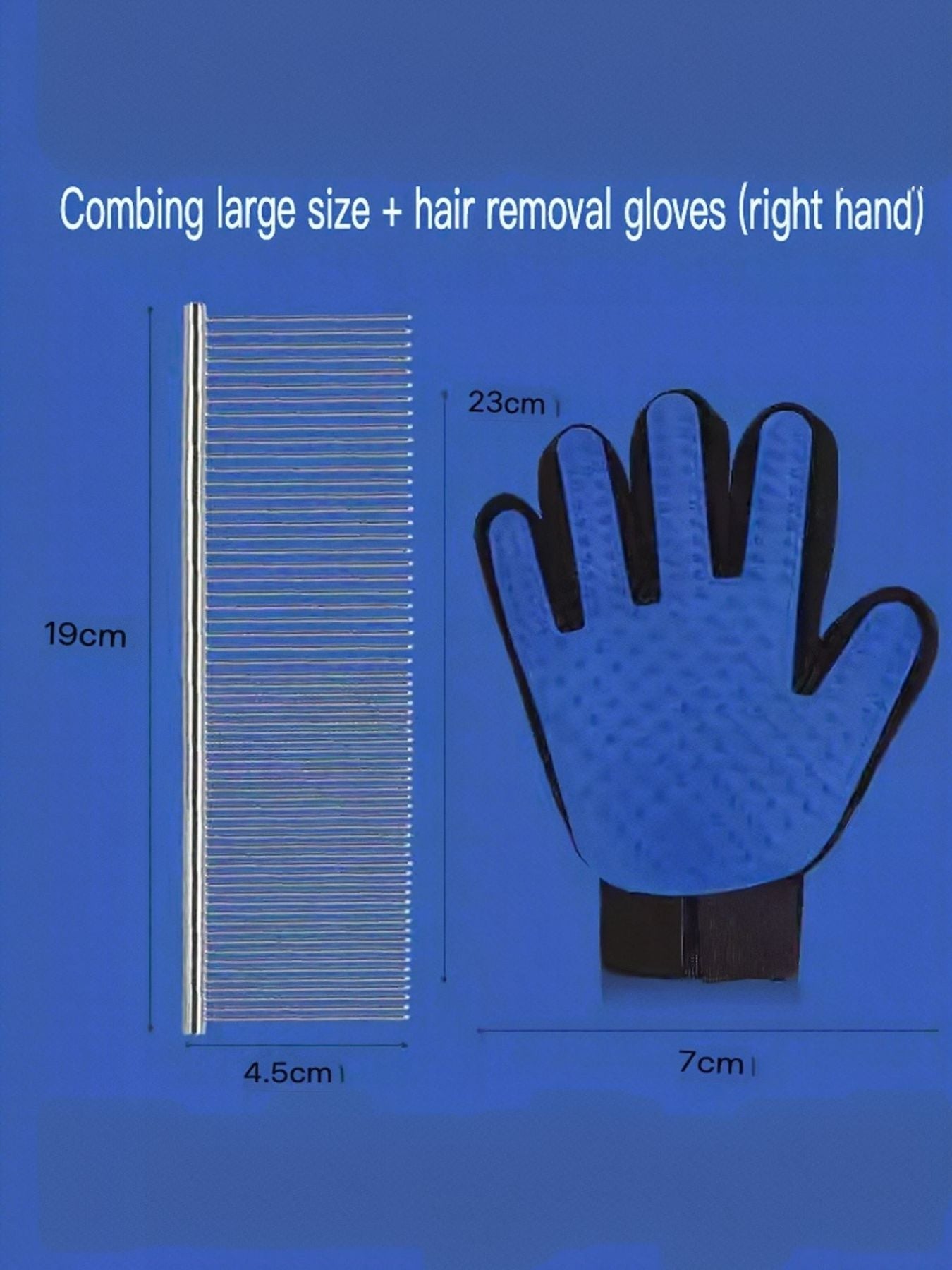 Stainless Steel Pet Grooming Comb for Hair Removal - Loving It Shop
