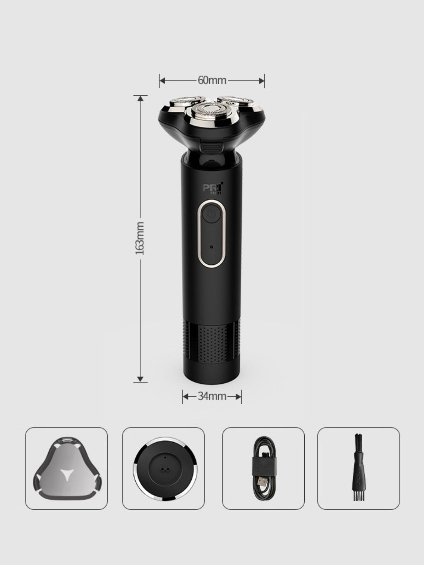 Rechargeable Rotary Shaver - Loving It Shop