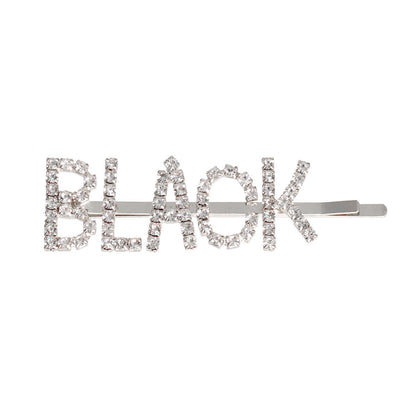 Sparkle Black and Silver Hair Pin – Stylish Fashion Accessory