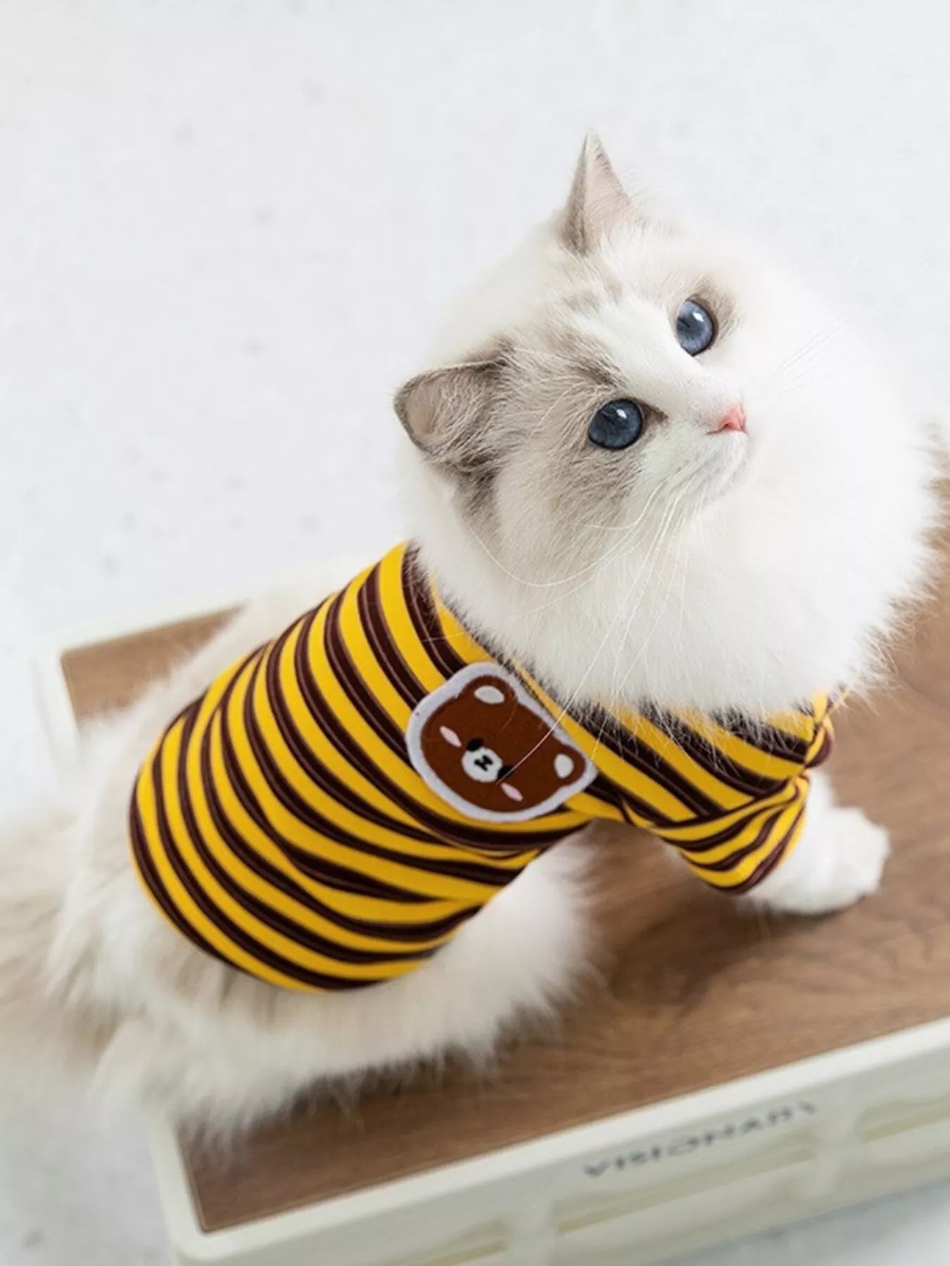 Cozy Plush Pet Sweater with Cute Patch - Loving It Shop