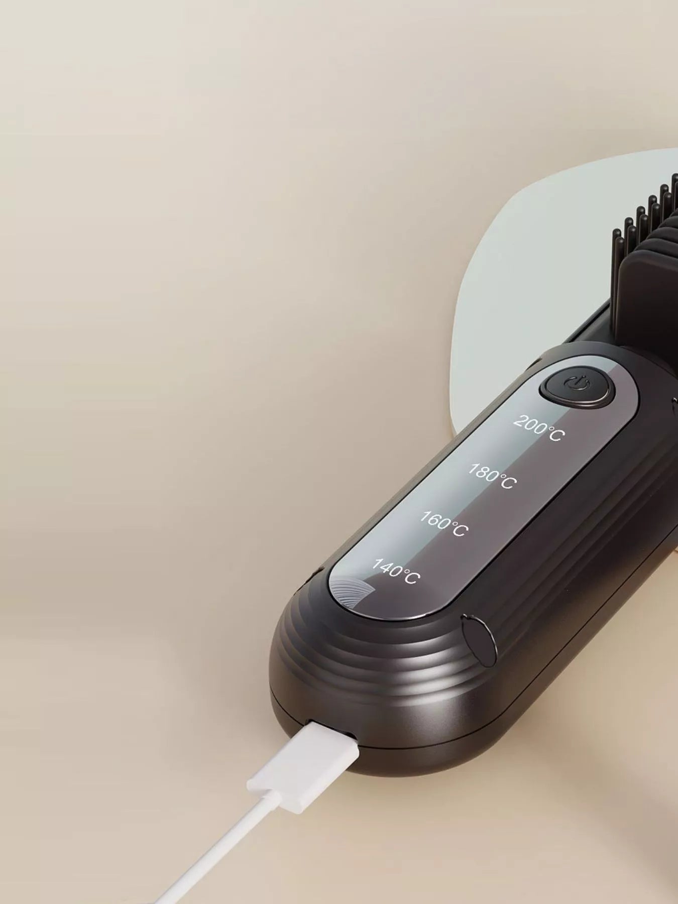 Heated Hair Straightening Comb - Loving It Shop