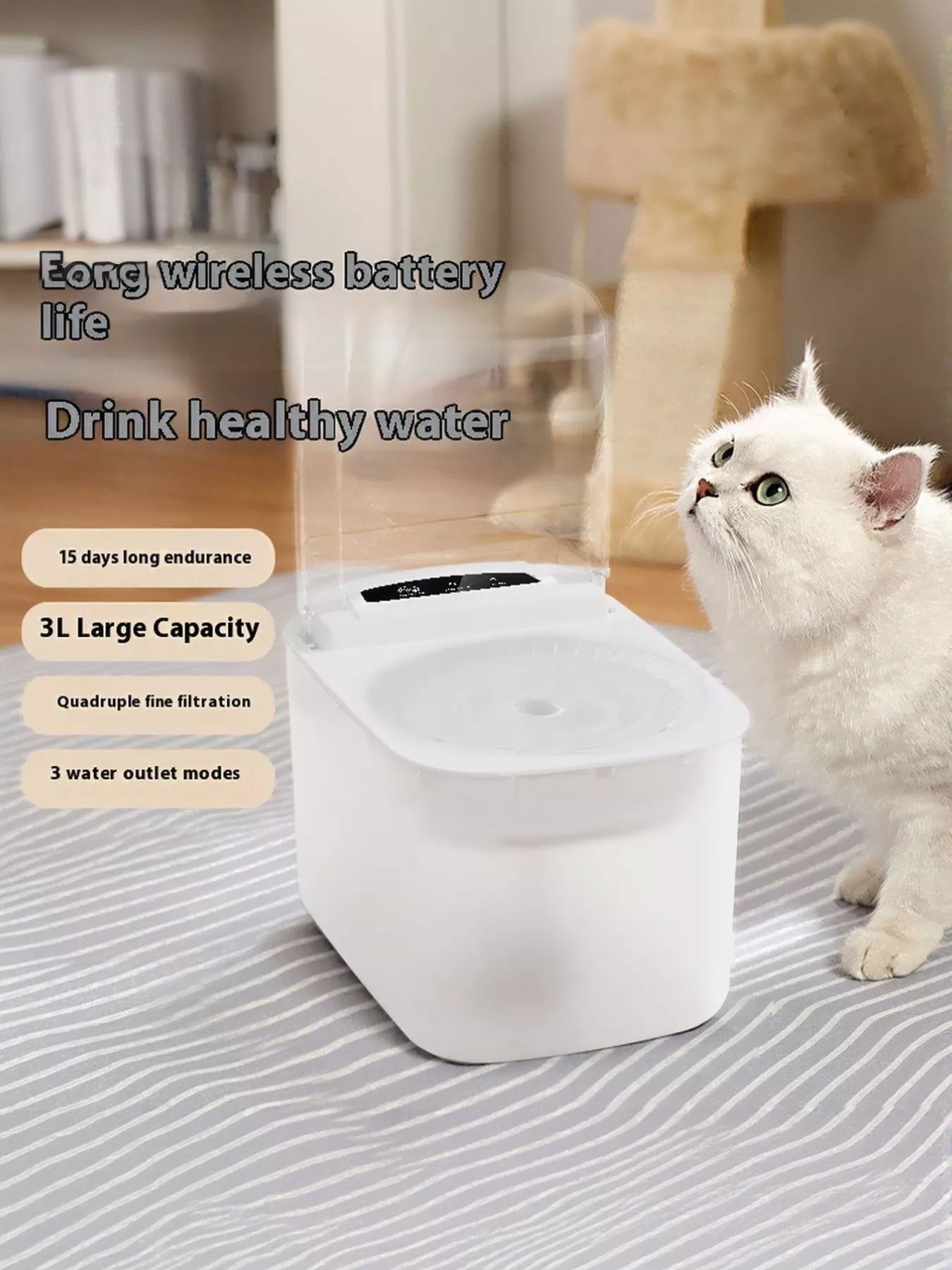 Automatic Pet Water Fountain - Loving It Shop