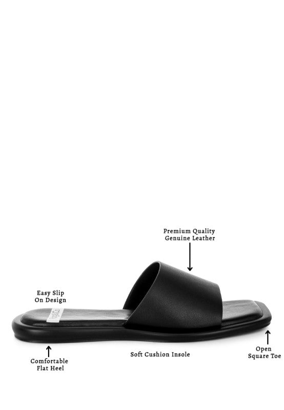 Winona Comfortable Square Toe Flats