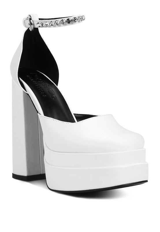 Martini Sky High Platform Sandals - Loving It Shop