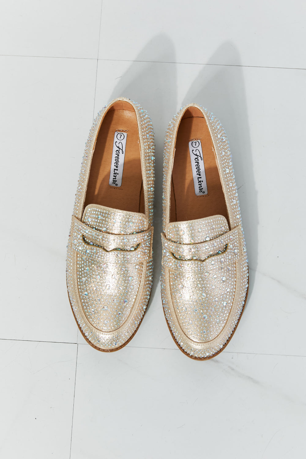 Make It Shine Rhinestone Loafers