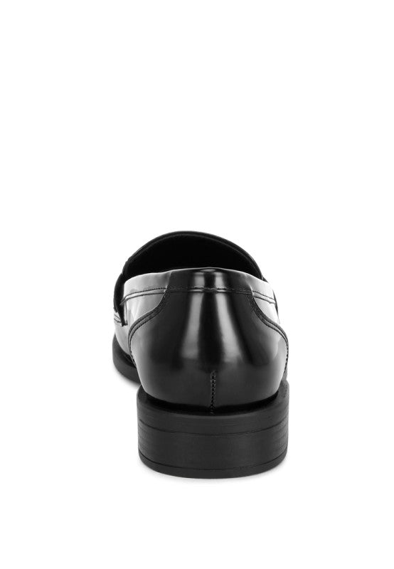 Marbin Fringed Penny Strap Loafers