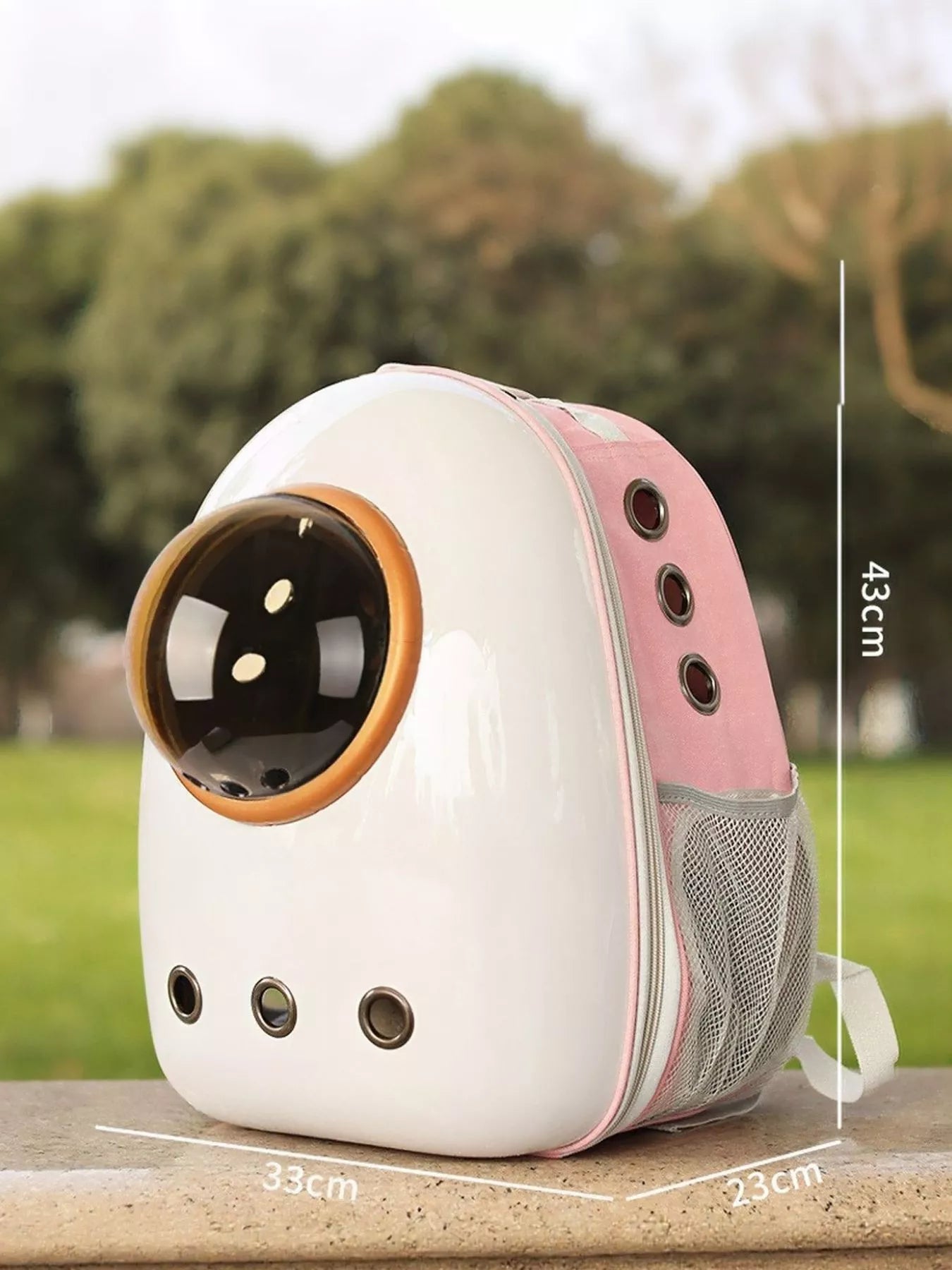 Space Capsule Transparent Pet Carrier Backpack - Loving It Shop