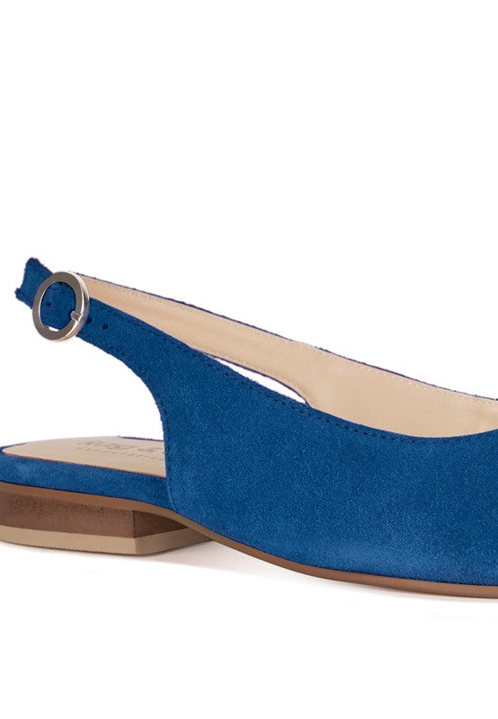 Hocane Genuine Soft Leather Slingback Sandals