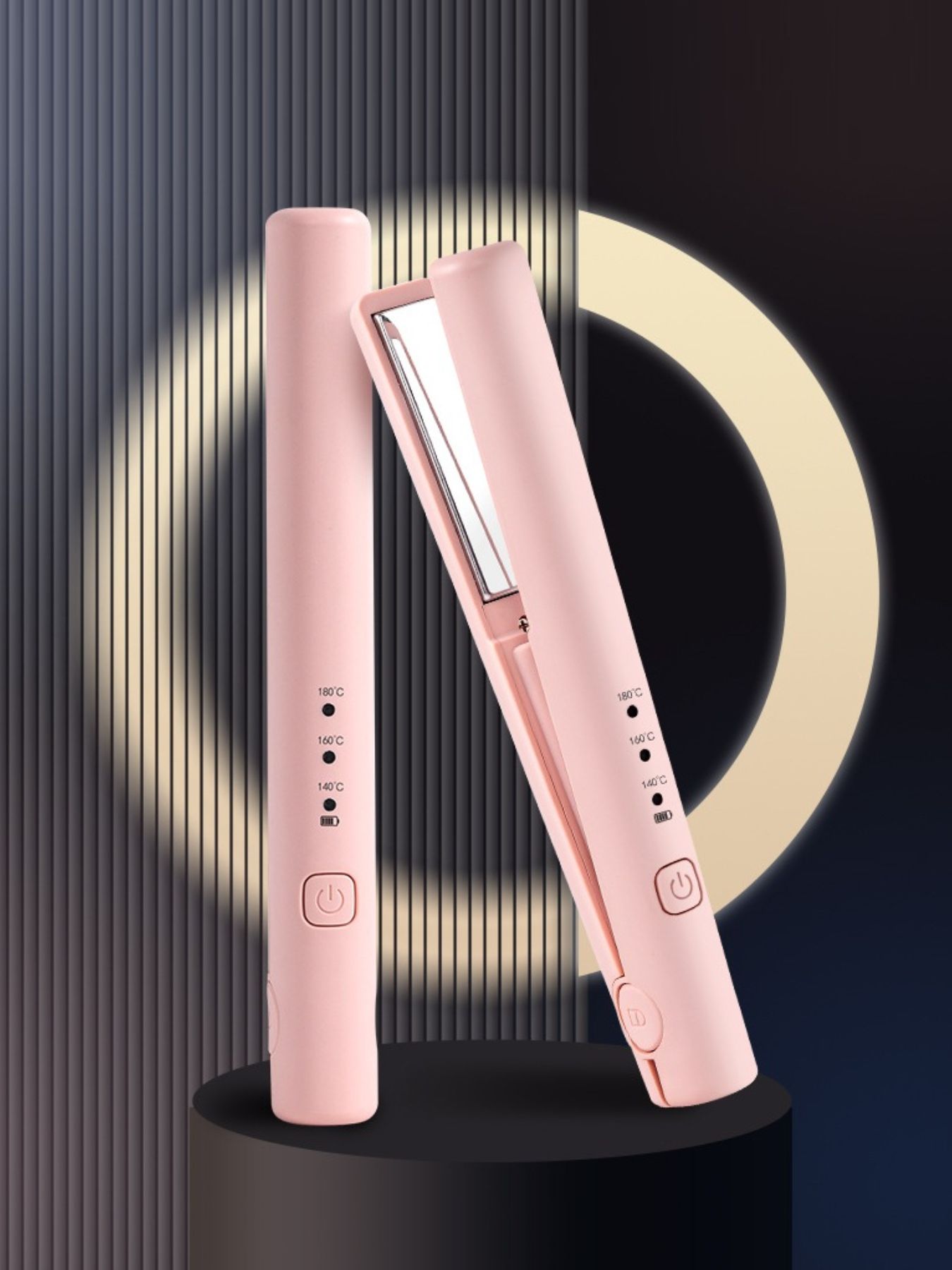 Cordless Rechargeable Mini Hair Straightener - Loving It Shop