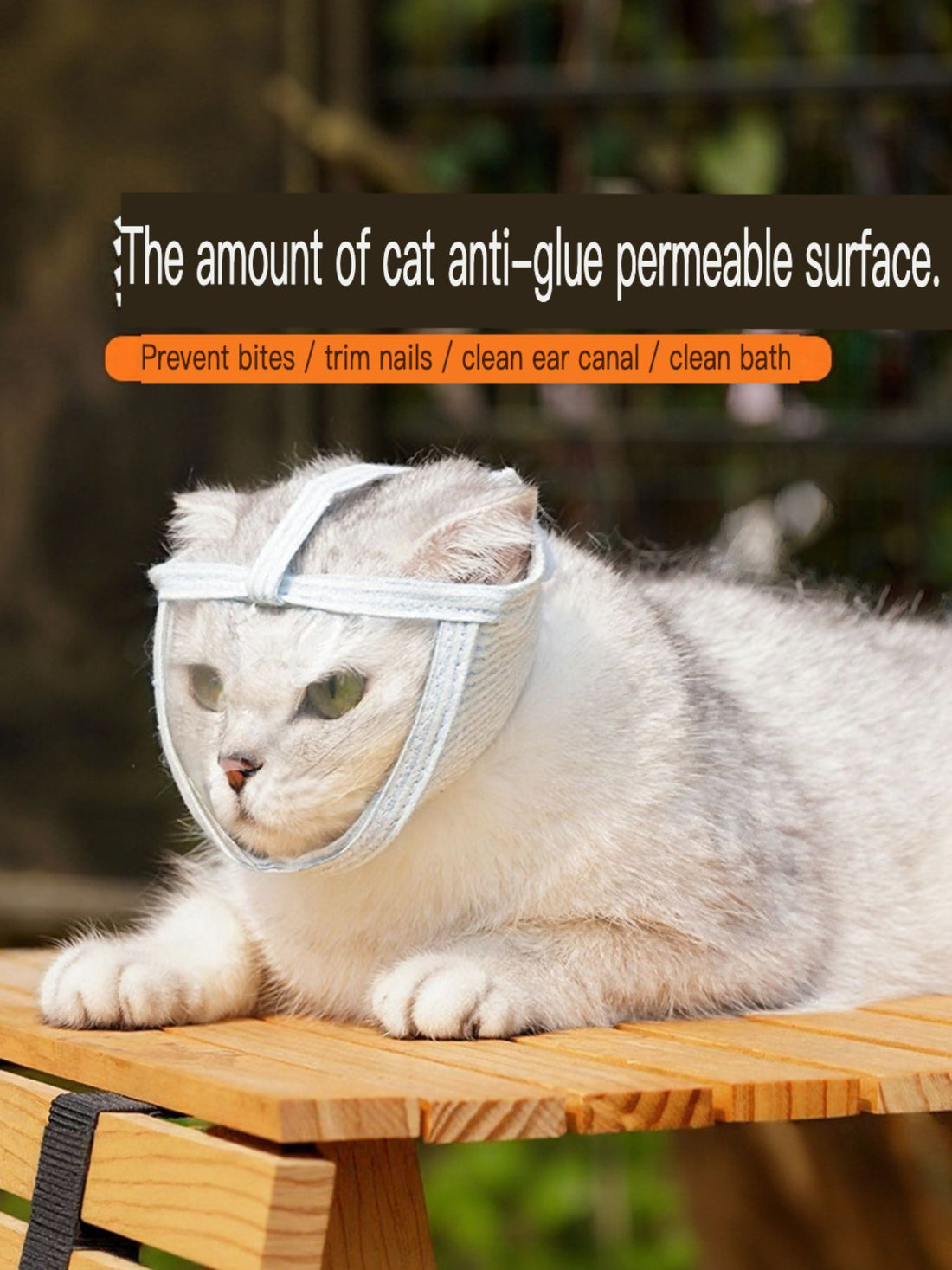 Breathable Anti - Bite Cat Mask - Loving It Shop