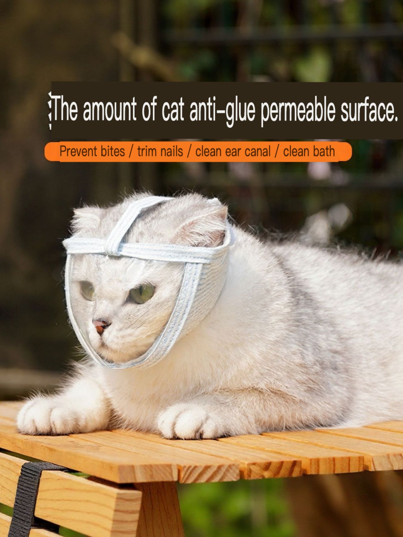Breathable Anti - Bite Cat Mask - Loving It Shop