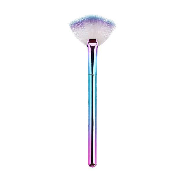 Fan-Shaped Silicone Makeup Brush Set