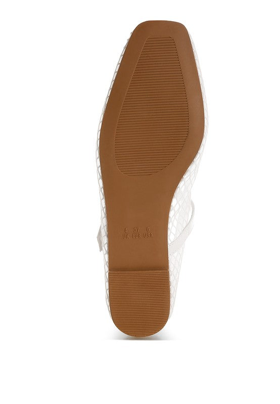Averona Mesh Mary Jane Flats