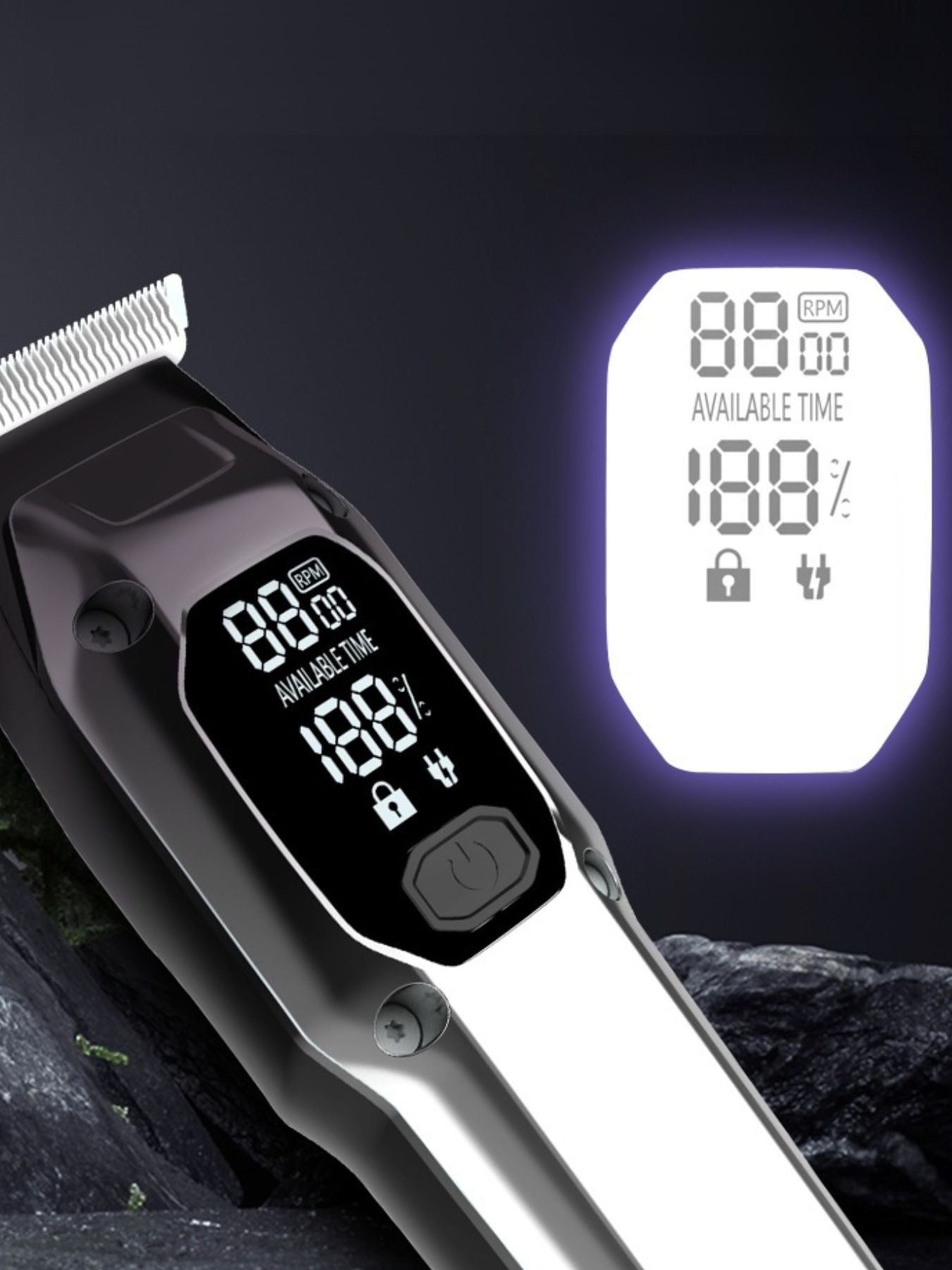 Cordless Hair Clipper with LED Display - Loving It Shop