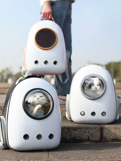 Space Capsule Transparent Pet Carrier Backpack - Loving It Shop