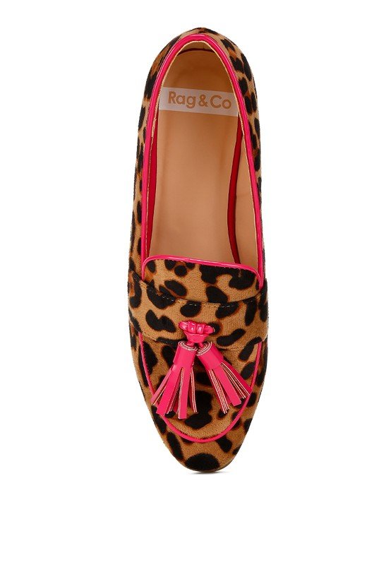 Folklore Micro Suede Tassel Loafers - Loving It Shop