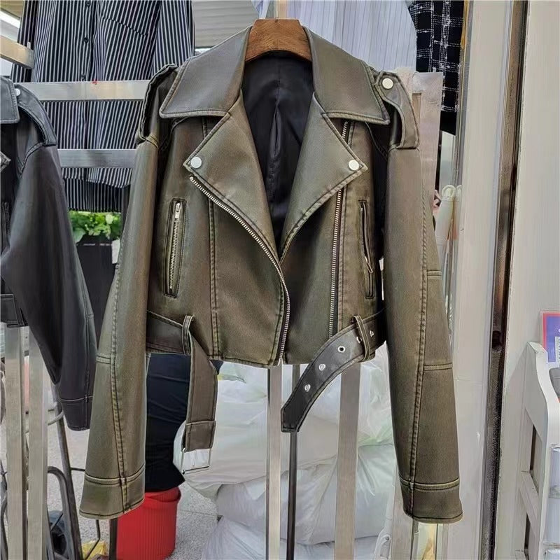Hong Kong Style Retro Coat Women&