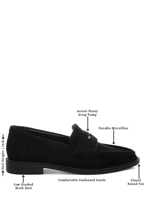 Stahla Round Toe Loafers