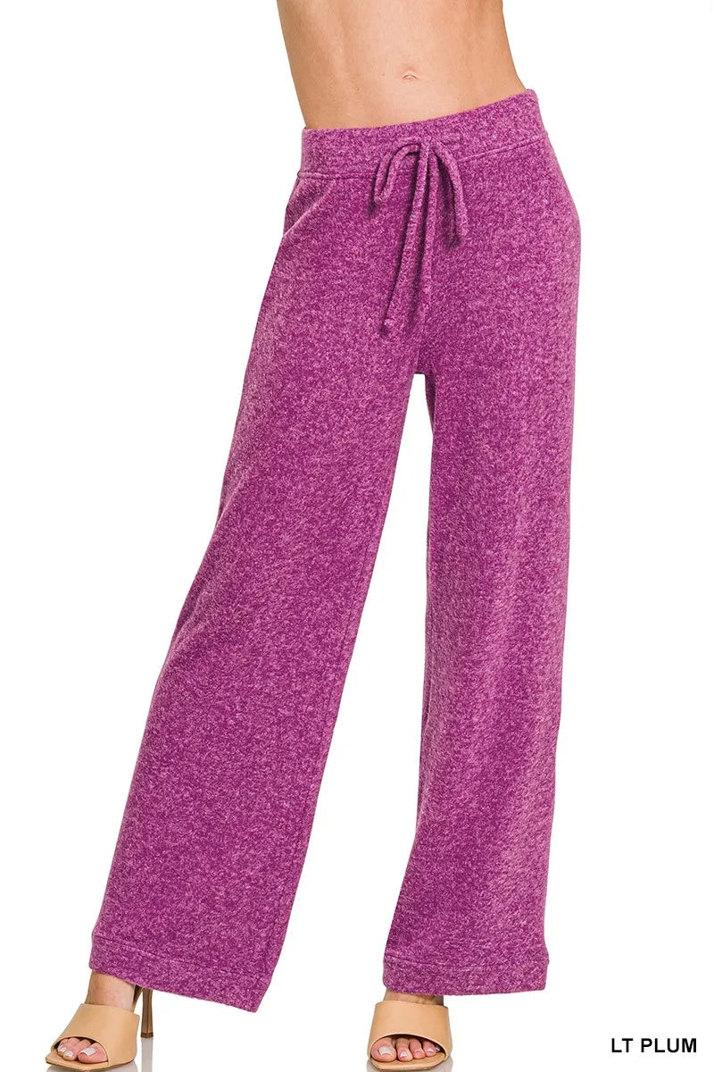 Soft Brushed Hacci Pants