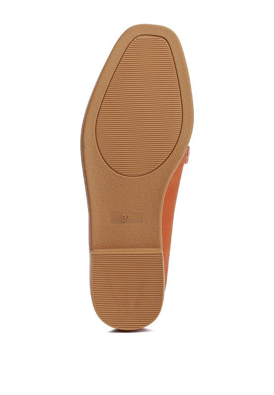 Jagger Horsebit Detail Flat Loafers - Loving It Shop
