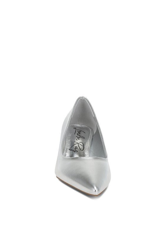 Tagetes Metallic Fantasy Heel Pumps - Loving It Shop